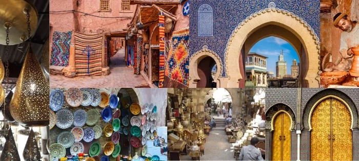 Moroccan handicrafts